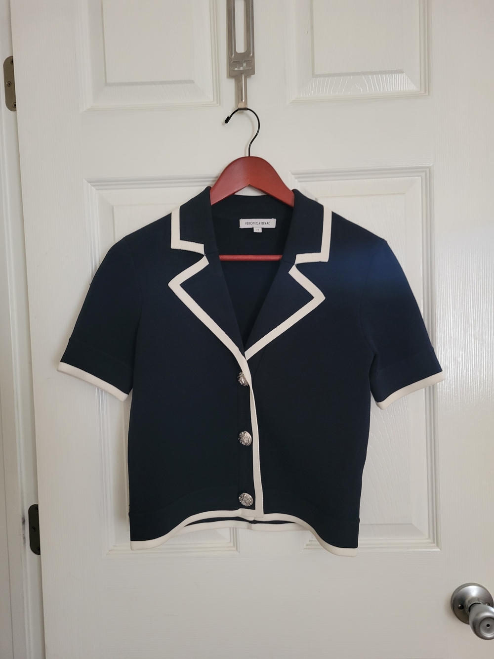 Veronica Beard Stovall Knit Top XS